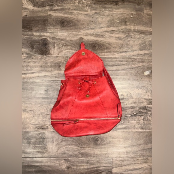 Leather purse/backpack - Picture 2 of 6